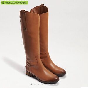 Sam Edelman Penny Cognac Leather Boots
